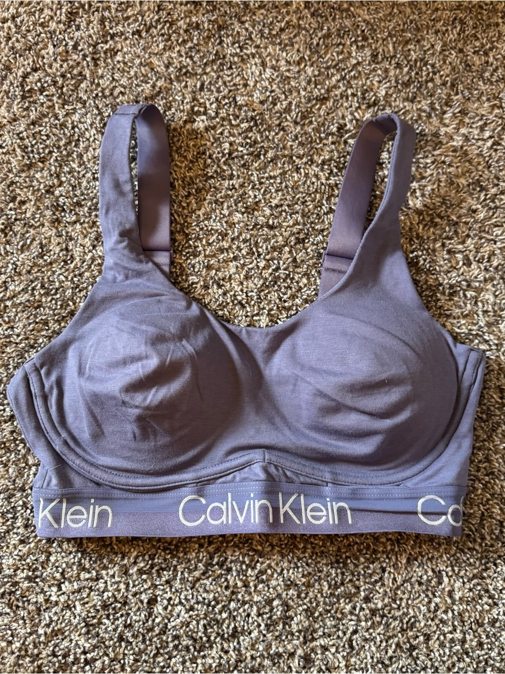 Calvin Klein Women’s Bra in Light Purple